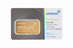 Gold ingot 20 g